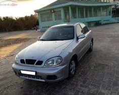 Daewoo Lanos SX 2001 - Cần bán lại xe Daewoo Lanos SX đời 2001, màu bạc giá 90 triệu tại Bình Dương