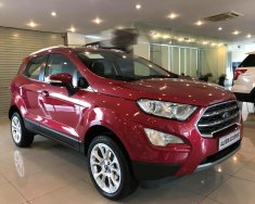 Ford Acononline 1.5 AT Titanium 2018 - Bán xe Ford EcoSport 1.5 AT Titanium sản xuất năm 2018, màu đỏ giá 624 triệu tại Hà Nội