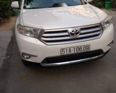 Toyota Highlander  SE  2011 - Bán Toyota Highlander SE đời 2011, màu trắng, xe nhập   giá 1 tỷ 270 tr tại Tp.HCM