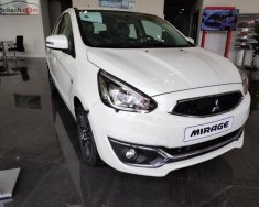 Mitsubishi Mirage CVT 2019 - Bán Mitsubishi Mirage CVT năm 2019, màu trắng, nhập khẩu Thái giá 450 triệu tại Quảng Bình