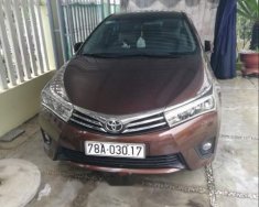 Toyota Corolla altis   2016 - Bán Toyota Corolla altis đời 2016, màu nâu ít sử dụng giá cạnh tranh giá 700 triệu tại Phú Yên