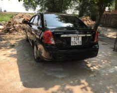 Daewoo Lacetti EX 2007 - Bán Daewoo Lacetti EX năm sản xuất 2007, màu đen xe gia đình giá 155 triệu tại Quảng Bình