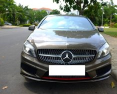 Mercedes-Benz A class A250 AMG 2014 - Mercedes A250 AMG màu nâu, sản xuất 2014, đăng ký 2015 biển Hà Nội giá 899 triệu tại Hà Nội