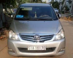 Toyota Innova  J  2009 - Cần bán lại xe Toyota Innova J năm 2009, màu bạc, không ngập nước hay hư hỏng giá 320 triệu tại Tp.HCM