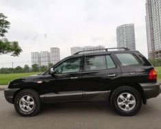 Hyundai Santa Fe   Gold   2004 - Cần bán lại xe Hyundai Santa Fe Gold đời 2004, màu đen, nhập khẩu chính chủ giá 195 triệu tại Hà Tĩnh