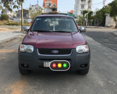 Ford Escape XLT 2002 - Cần bán Ford Escape đời 2002 số tự động, màu đỏ giá 166 triệu tại Tp.HCM