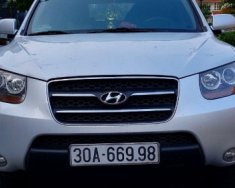 Hyundai Santa Fe   AT  2009 - Cần bán lại xe cũ Hyundai Santa Fe AT đời 2009, màu bạc như mới giá 599 triệu tại Hà Nội