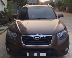 Hyundai Santa Fe 2.4 2010 - Bán Hyundai Santa Fe năm 2010, màu nâu, nhập khẩu   giá 580 triệu tại Sơn La