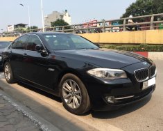 BMW 5 Series 520i 2013 - Cần bán lại xe BMW 5 Series 520i 2013, màu đen, xe nhập giá 1 tỷ 175 tr tại Hà Nội