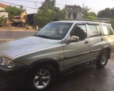 Ssangyong Musso   2003 - Bán Ssangyong Musso đời 2003, màu bạc, nhập khẩu giá 130 triệu tại Phú Yên