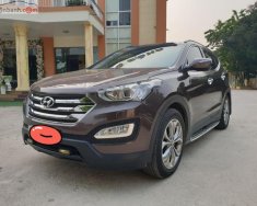 Hyundai Santa Fe   2.4 2013 - Cần bán lại xe Hyundai Santa Fe 2.4 năm sản xuất 2013, màu nâu, xe nhập giá 950 triệu tại Cao Bằng