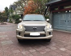 Lexus LX 570 2012 - Bán Lexus LX570 màu vàng cát, nội thất kem. Sản xuất và đăng ký 2012, tư nhân chính chủ giá 4 tỷ 200 tr tại Hà Nội