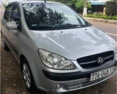 Hyundai Getz 1.1 MT 2009 - Cần bán xe Hyundai Getz 1.1 MT 2009, màu bạc giá 215 triệu tại Bình Định