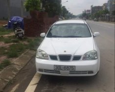 Daewoo Lacetti 2005 - Bán lại xe Daewoo Lacetti sản xuất 2005, màu trắng, xe nhập xe gia đình giá 100 triệu tại Lào Cai