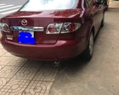 Mazda 6   2003 - Cần bán xe cũ Mazda 6 2003, màu đỏ giá 230 triệu tại Bình Định