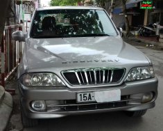 Ssangyong Musso   2004 - Cần bán Sangyong Musso 2.4AT máy xăng, 7 chỗ, 2 cầu đời 2004 giá 140 triệu tại Hải Phòng