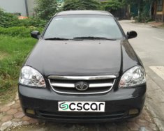 Daewoo Lacetti   MT  2008 - Cần bán Daewoo Lacetti MT 2008, màu đen giá 185 triệu tại Hà Nội