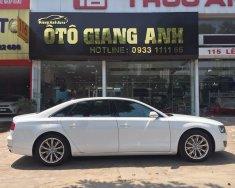 Audi A8 A8L 2012 - Audi A8L modell 2012, odo 4 vạn km, màu trắng giá 1 tỷ 900 tr tại Hà Nội