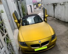 BMW Z4 MT 2008 - Đổi gió bán BMW Z4, 2008, số sàn, mui xếp tự động, màu vàng giá 615 triệu tại Tp.HCM