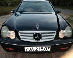 Mercedes-Benz C class  C200 2002 - Bán xe Mercedes C200 2002, màu đen, số sàn giá 160 triệu tại Tp.HCM