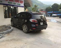 Hyundai Santa Fe MLX 2008 - Gia đình bán Hyundai Santa Fe MLX đời 2008, màu đen giá 525 triệu tại Lào Cai