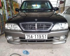 Ssangyong Musso 2005 - Bán Ssangyong Musso đời 2005, màu đen, nhập khẩu  giá 135 triệu tại An Giang