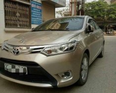 Toyota Vios   G   2014 - Chính chủ bán Toyota Vios G đời 2014, màu vàng cát giá 455 triệu tại Điện Biên