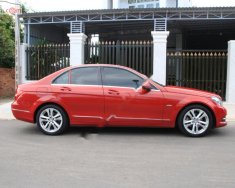 Mercedes-Benz C class C200 2011 - Bán Mercedes C200 năm sản xuất 2011, màu đỏ xe gia đình giá 596 triệu tại BR-Vũng Tàu