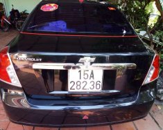 Chevrolet Lacetti   2008 - Bán xe cũ Chevrolet Lacetti đời 2008, màu đen giá 190 triệu tại Thái Nguyên