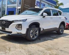 Hyundai Santa Fe   2019 - Bán xe Hyundai Santa Fe sản xuất năm 2019, màu trắng giá 1 tỷ 200 tr tại Sóc Trăng