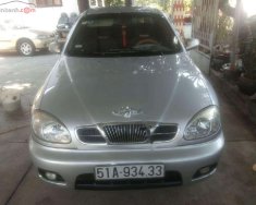 Daewoo Lanos SX 2002 - Bán xe Daewoo Lanos SX sản xuất 2002, màu bạc giá 112 triệu tại Tp.HCM