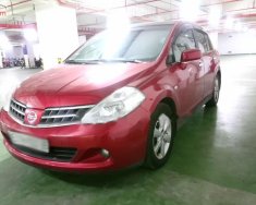 Nissan Tiida 2010 - Cần bán Nissan Tiida 1.6 AT đời 2010, màu đỏ, xe nhập, chính chủ  giá 288 triệu tại Tp.HCM