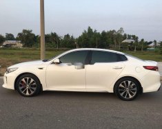 Kia Optima   2018 - Cần bán lại xe Kia Optima năm 2018, màu trắng giá 870 triệu tại Vĩnh Long