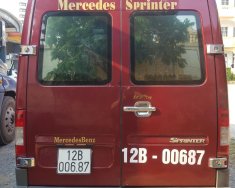 Mercedes-Benz Sprinter 2010 - Cần bán gấp Mercedes Sprinter đời 2010, màu đỏ, xe nhập, 355tr giá 355 triệu tại Lạng Sơn