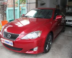 Lexus IS 2007 - Cần bán Lexus IS 250 sản xuất 2007, màu đỏ, xe nhập, giá 750tr giá 750 triệu tại Tp.HCM