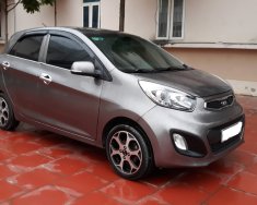 Kia Morning s 2014 - Cần bán gấp Kia Morning s đời 2014, màu xám, số tự động giá 268 triệu tại Hà Nội