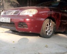 Daewoo Lanos 2001 - Cần bán gấp Daewoo Lanos sản xuất 2001, màu đỏ giá 62 triệu tại Ninh Bình