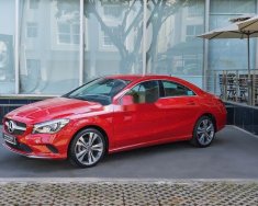 Mercedes-Benz CLA class   2018 - Cần bán xe Mercedes CLA200 sản xuất 2018, màu đỏ, nhập khẩu giá 1 tỷ 490 tr tại Tp.HCM