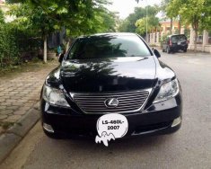 Lexus LS 2007 - Cần bán lại xe Lexus LS460L năm 2007, màu đen, xe nhập giá 1 tỷ 50 tr tại Hà Nội