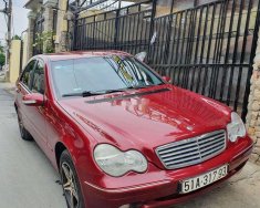 Mercedes-Benz C class 2002 - Cần bán gấp Mercedes năm 2002, màu đỏ giá 138 triệu tại Tp.HCM