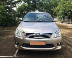 Toyota Innova G 2013 - Nhà cần bán Toyota Innova 2013, bản G, số tự động, màu vàng cát giá 423 triệu tại Tp.HCM