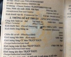 Ford Focus 2008 - Cần bán lại xe Ford Focus đời 2008, màu xám, nhập khẩu   giá 180 triệu tại Vĩnh Long