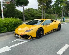 Lamborghini Huracan 2014 - Bán Lamborghini Huracan sản xuất năm 2014, màu vàng, nhập khẩu nguyên chiếc giá 11 tỷ 900 tr tại Tp.HCM