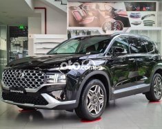 Hyundai Santa Fe 2021 - Bán Hyundai Santa Fe đời 2021, màu đen giá 1 tỷ 340 tr tại Bến Tre