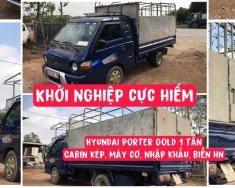 Hyundai Porter 2003 - Hiếm Hyundai Porter Gold nhập khẩu 1 tấn Cabin kép Máy cơ biển Hà Nội giá 120 triệu tại Hà Nội