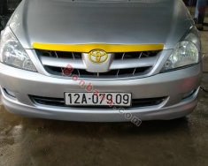 Toyota Innova   J  2007 - Bán xe Toyota Innova J sản xuất 2007, màu bạc giá 148 triệu tại Thái Nguyên