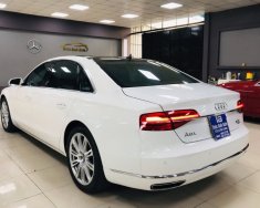 Audi V8   2014 - Cần bán gấp Audi A8 2014, màu trắng, nhập khẩu còn mới giá 2 tỷ 550 tr tại Hà Nội