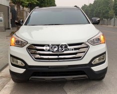 Hyundai Santa Fe CRDI 2014 - Bán Hyundai Santa Fe CRDI đời 2014, màu trắng xe gia đình giá 715 triệu tại Hà Nội