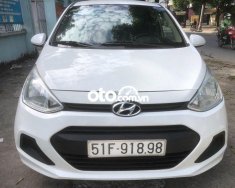 Hyundai Grand i10 MT 2016 - Cần bán lại xe Hyundai Grand i10 MT năm sản xuất 2016, màu trắng  giá 198 triệu tại Tp.HCM