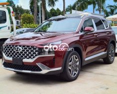 Hyundai Santa Fe AT 2021 - Bán ô tô Hyundai Santa Fe AT năm sản xuất 2021, màu đỏ giá 1 tỷ 340 tr tại Tp.HCM